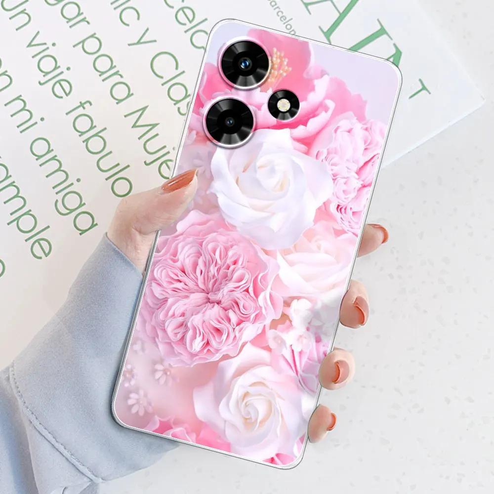 For Infinix Hot 30 Case Cover For Infinix Hot 30i 30i NFC Clear Soft Silicone Protect Phone Case For Infinix Hot 30 Play Coque