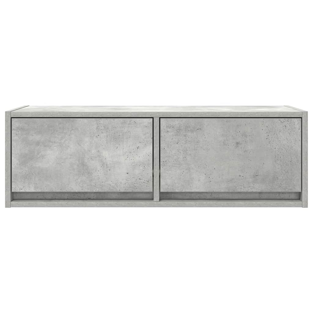 TV Cabinet Concrete Grey 80 x 31 x 25.5 cm Particleboard
