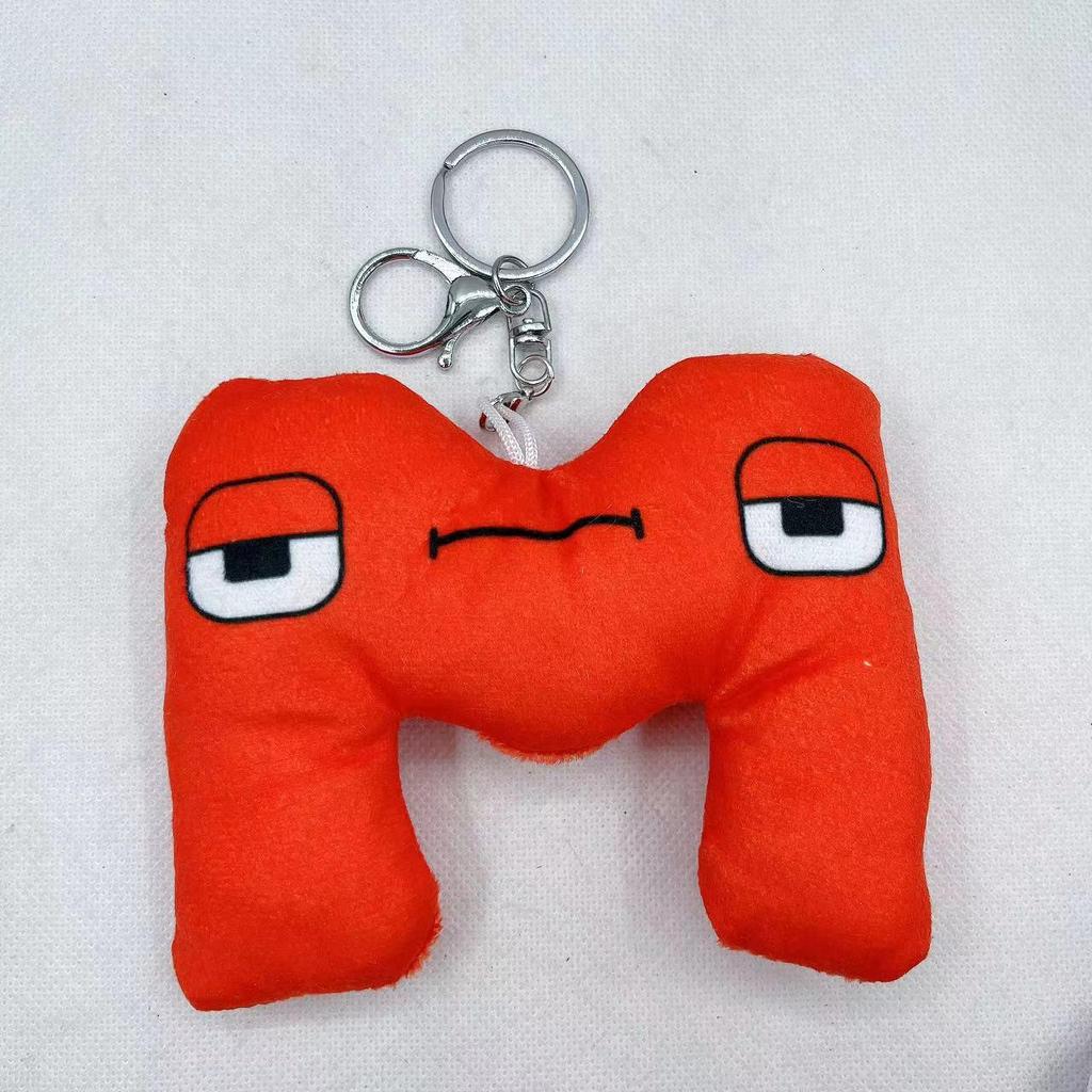 Alphabet Lore Plush Doll Pendant - Children's Educational Pillow Toy