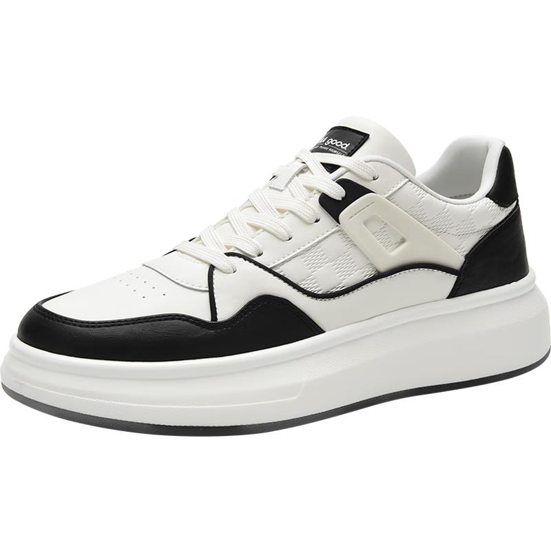 HLA Men s Casual Height-Increasing Board Sneakers 41