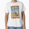 Rootin Tootin Cowboy Cat Classic TShirt TShirt Made In UsAus Size S2xl