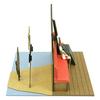 Sankei Studio Ghibli mini Spirited Away Kaihara Electric Railroad Ride Papercraft Model MP07-15 Multicolor (1 count)
