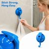 Strong Suction Cup Hooks for Bathroom Shower Kitchen, No Drill Vacuum Wall Hooks, Removable and No