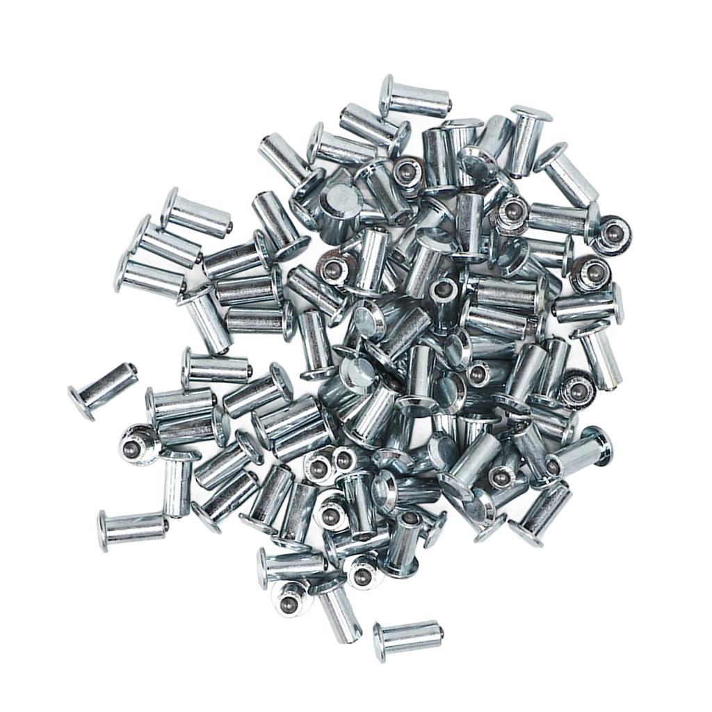 100 ks hřebu na pneumatiky Silný protiskluzový hrot pneumatiky pro vysokozdvižný vozík ATV UTV Off Road Silver 13 mm