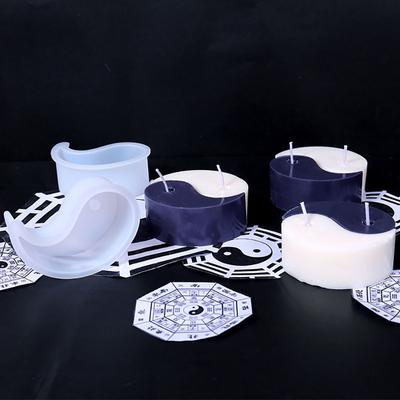 Diy Tai Chi Candle Silicone Mold Aromatherapy Candle Gift Epoxy Resin Mold
