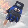 Motorcycle riding half finger protective gloves sports outdoor locomotive non-slip gloves fitness gloves men