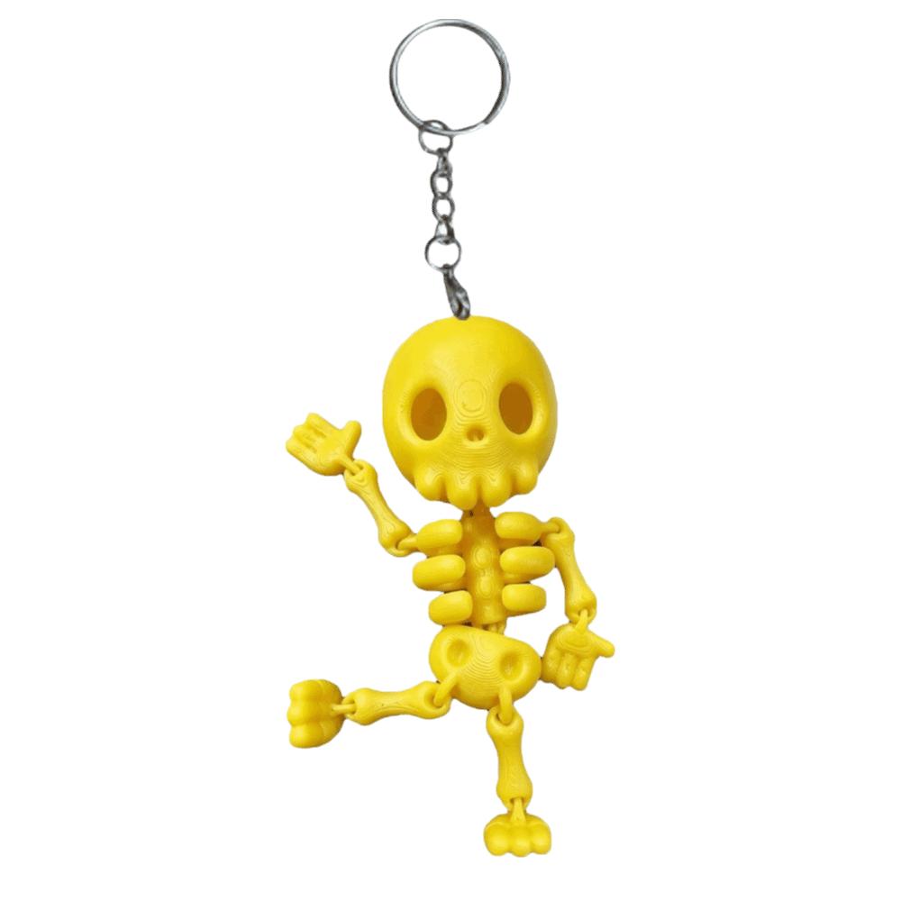 Decoration Skeleton Keychain 3D Printed Skull Bag Charm  Home Decoration