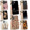 For Vivo V70 Lite V70 FE VivoV70 V2538 v2550 V2548 Phone Case Floral Aesthetic Moon Nigth Bow Pattern Funda Soft Silicone Cover