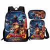 Bedruckte Elemente Hero Bobo Grundschultasche Dreiteiliges Set, Cartoon Boboiboy Rucksack