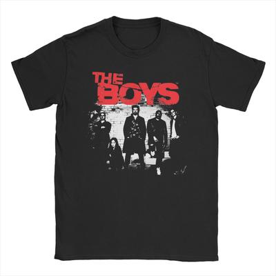 Unisex Women The Boys Graffiti T Shirt Cotton Clothes Humorous Short Sleeve Round Neck Tee Shirt Adult T-Shirt