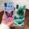 Jelly Casing For Honor 9X Lite 9XLite Capa Coque Clear Silicone Soft TPU Back Cover Cute Cat Rabbit Heart Protective Case Fundas