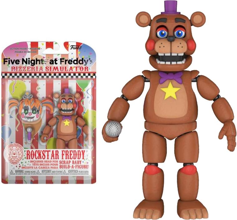 

Funko FNAF Симулятор Пиццерии Левти/Рокстар Фредди/Слон Орвилл Коллекция Фигурок Модель Виниловая Фигурка Куклы Игрушки