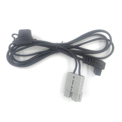 Conector 14AWG da extensão de alimentação da ligação do cabo de cabo do refrigerador 12V para a tomada de Anderson