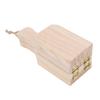 Banana Smasher Maker Plantain Tostones Press 2 In 1 Banana Smasher Maker Wooden Plantain Smasher for Kitchen