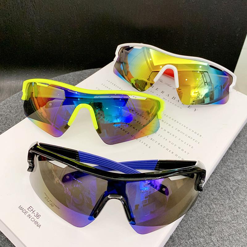 Non-polarized Fashion Outdoor Sports Large Frame Glasses, Men Decorative Glasses, Erfect Gift for Birthday, Holiday, Party, Christmas