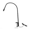 Lash Extension UV Lamp Gooseneck LED Adjustable Spot Size with Clamp Foot Pedal Switch UV Nail