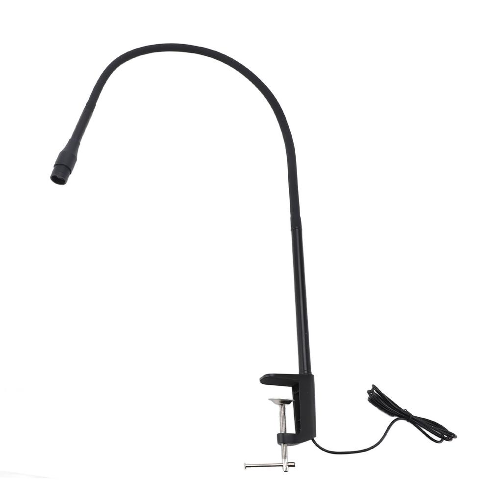 Lash Extension UV Lamp Gooseneck LED Adjustable Spot Size with Clamp Foot Pedal Switch UV Nail