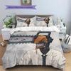 Chainsaw Man  Pattern Bedding Quilt Set  Home Decoration  Gift (1 * Duvet Cover + 2 * Pillowcase  Without Core)