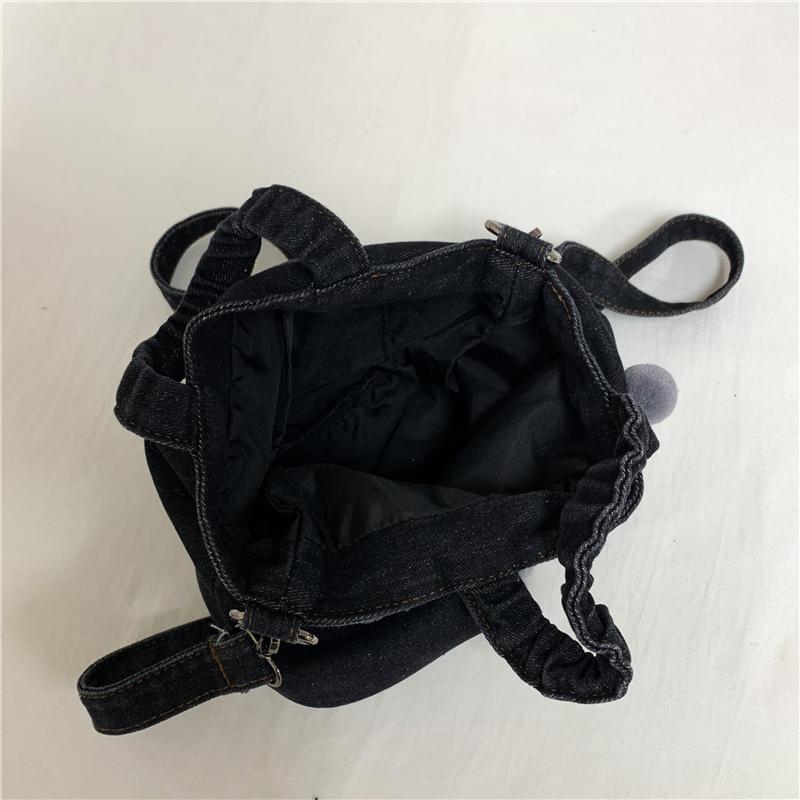 Denim Eimer Tasche Damen Schulter Crossbody Tasche