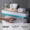 Wall-Mounted Bathroom & Kitchen Storage Rack, No-Drill