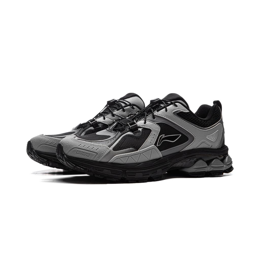Li Ning Fuyiao 2.0 Trail V2 Klassische Retro Duale Dämpfung Stabile Unterstützung Rutschfest Abriebfest Low-Top Laufschuhe Herren Laufschuhe ARXU023-2