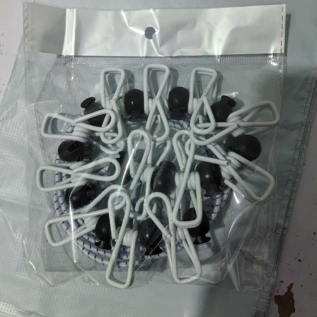 Durable No-Drill Windproof Clothesline for Indoor/Outdoor Use - Non-Slip Drying Rope for Travel, Dorms, and Quilt Drying.