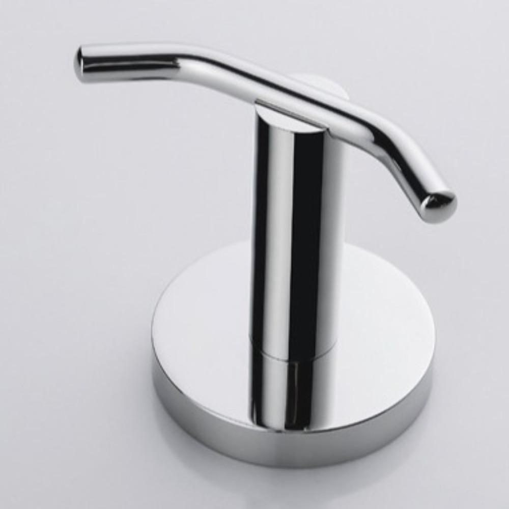 1/2Pcs Hardware Towel Robe Holder Dual Hooks Coat Rack Heavy Duty Door Hanger  Clothes