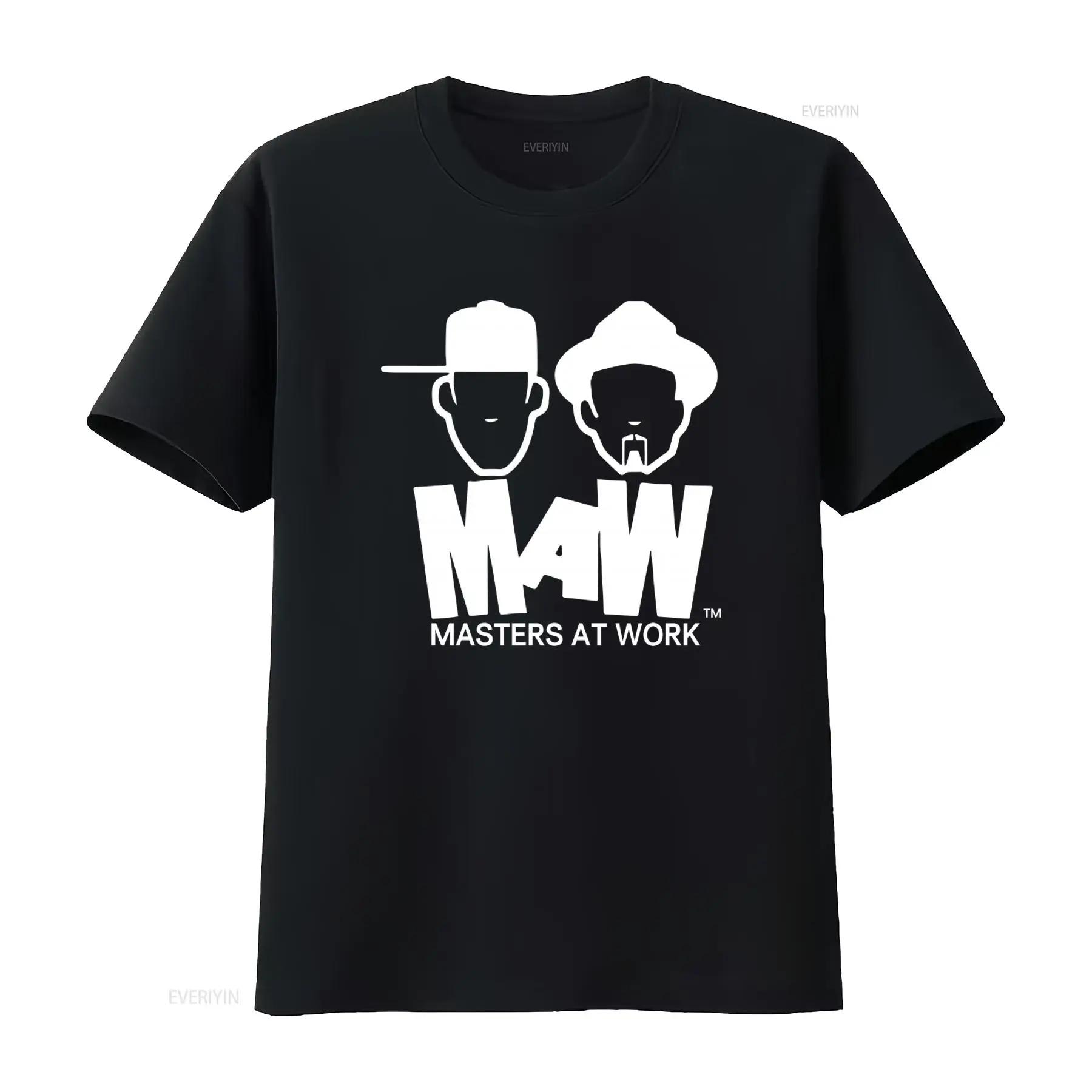 

Maw Masters At Work Print T Shirt Stylish Design for Trendsetters vintage Washed fashion Breathable Slightly designer clothes... S разноцветный