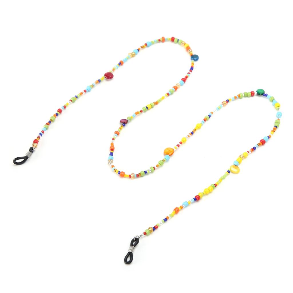 Gemischte Farbe Perlen Brillenkette Exquisites Brillenband Trageband Schmuckzubehör