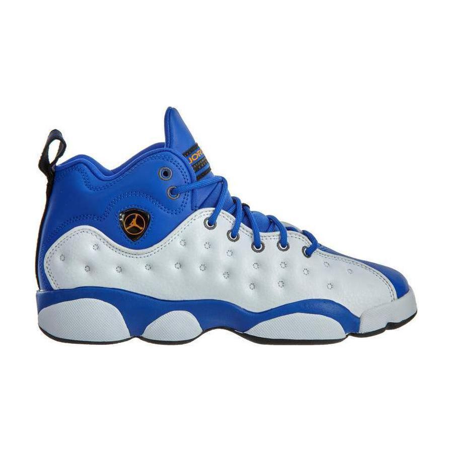 Jordan Jumpman Team II GS Cushioning Abrasion Resistant Cushioning, Wear Resistant High top Children's Basketball Shoes 820273-400