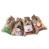 Party Wedding Drawstring Pouch Christmas Ornament Candy Bags Christmas Decorations Storage Bags
