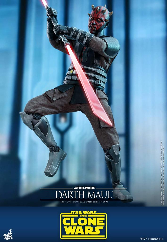 Hot Toys TV Masterpiece Star Wars: The Clone Wars Darth Maul 1/6 Scale Figure Red