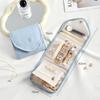 Popular Foldable Jewelry Case Roll Travel Organizer Portable for Journey Earrings Rings Diamond Necklaces Brooches Storage Bag