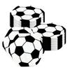 100 pièces/5 sacs Nouveaux Serviettes Forme Spéciale Ballon Football Décorations de Fête Ambiance 1er Anniversaire Serviette Double Couche
