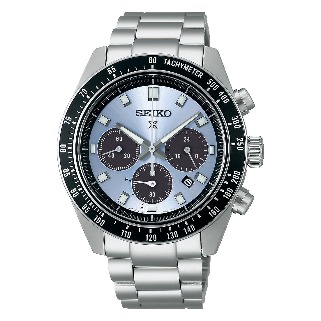

Наручний годинник PROSPEX SPEEDTIMER Solar Chronograph Large SBDL109 Silver [Seiko Watch] Men s