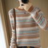 Female Korean Harajuku Sweater for Women Loose Striped Knitted Pullovers Vintage Women's Sweaters Pullover Jumper