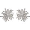Dandelion Fireworks Stud Earrings: Chic and Versatile Contemporary Design