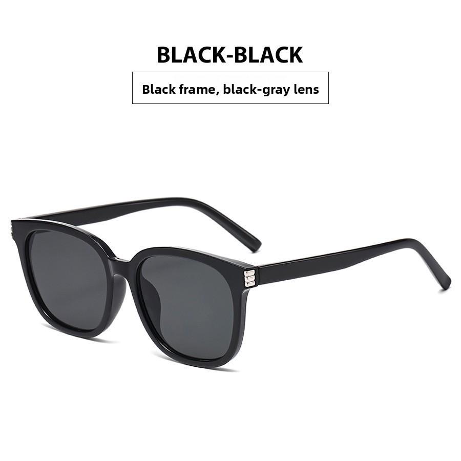 

Retro Black Frame Sun Glasses With Pc Lenses For Summer Beach And Party Events Black Gray