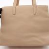 Used LOEWE Anagram Handbag Leather Beige Used Women