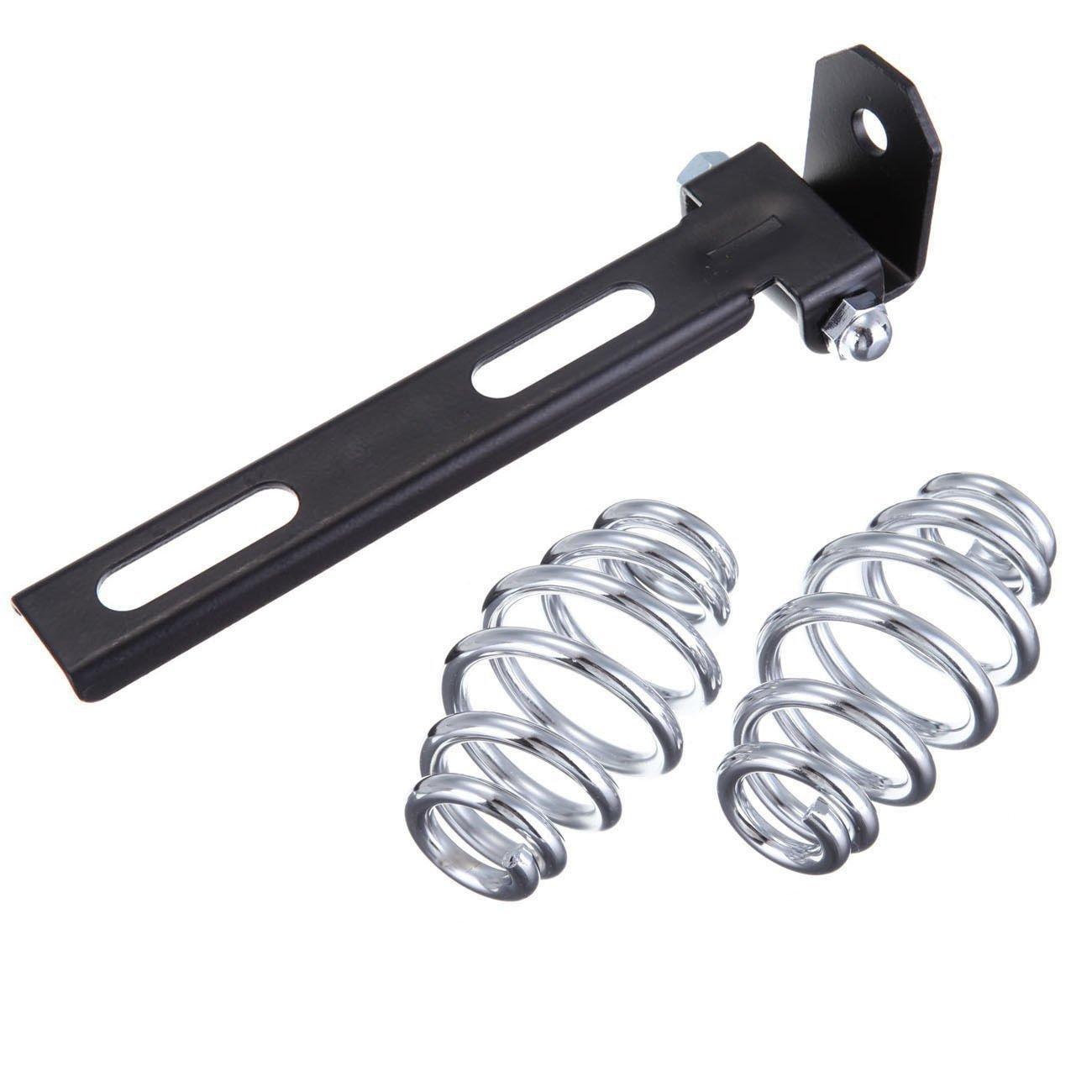 

Szmsmy Motorcycle Solo Seat 3 Bracket Spring Mount Kit for Harley Custom Chopper and More