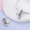 Charms Copperblue Meteor Heart-Shaped Wish Beads Fit Charms Plataoriginal Bracelet Beads Women Jewellery Making Diy