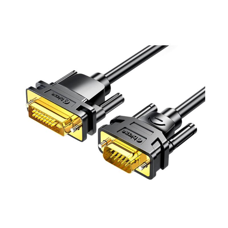 Câble Convertisseur Numérique HD DVI vers VGA Biaz, 1m-1.8m