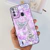 For ITEL Vision 1 Pro Vision 2 Phone Case Cute Cat Dinosaur Flower Pattern Back Cover Vision2 Vision1Pro Soft Matte Silcione Bag