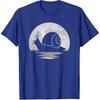 Snail Moon Vintage Snail Lover Men Women Kids T-Shirt