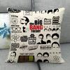 The Big Bang Theory Pillowcase Square Zipper Cotton Linen Pillow Cases Bedroom Home Office Decorative Pillowcase Wjy12.25