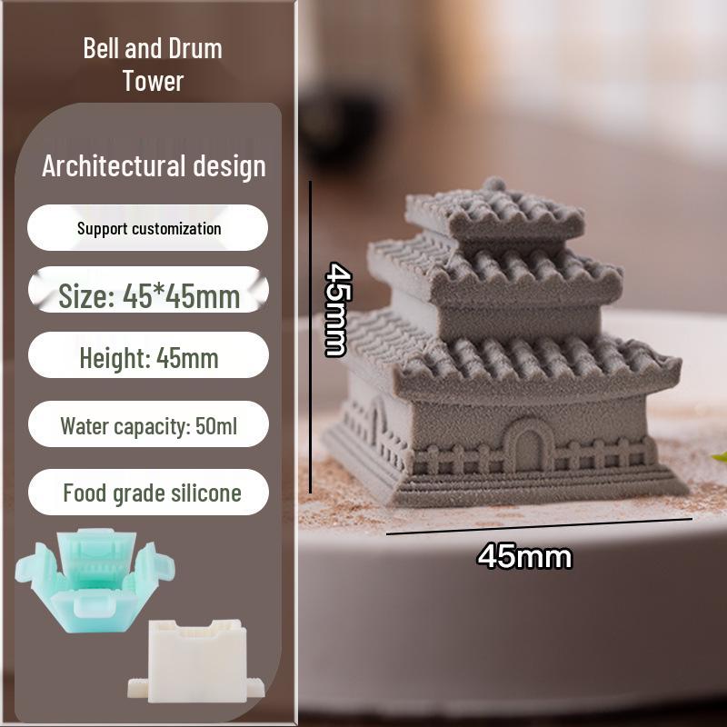 Xi'an Silicone Mold for Creative Desserts: Ice Cream, Mousse, Chocolate, Ice Cubes, Mooncakes, Pastries, Jelly, Plaster, and Grinding.