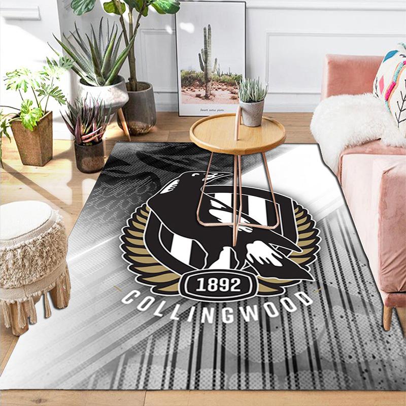 Collingwood FC Rug Floor Mat for Living Room or Bedroom Soft and Comfortable Carpet a Gift for Birthday and Holiday.DFF0925301