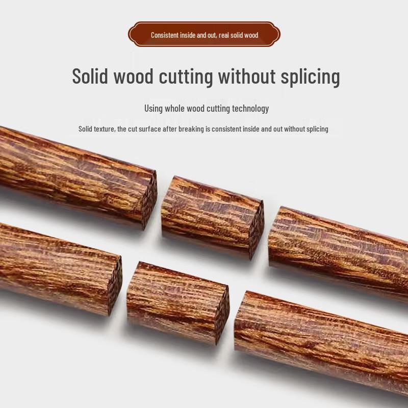 Wangmazi Natural Wenge Wood Chopsticks