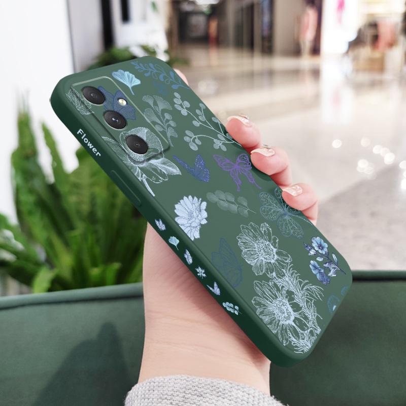 

Butterfly Dance Phone Case For Samsung Galaxy A56 A36 A26 A16 A06 A17 A07 A55 A35 A25 A15 A05 A54 A34 A24 A14 A04 4G 5G Cover Samsung A17 темно-зеленого
