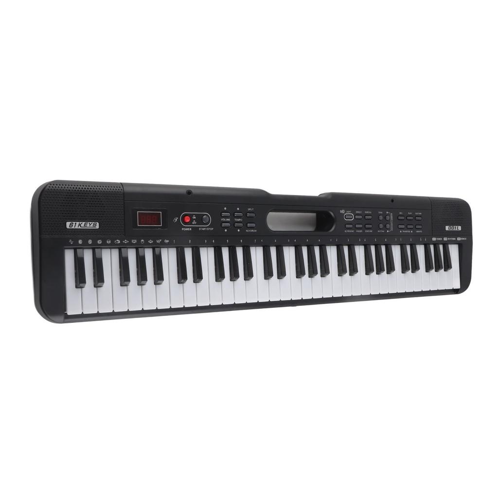 61 Keys Keyboard Piano Multifunctional Sustain Tremor Recording Portable Electronic Piano